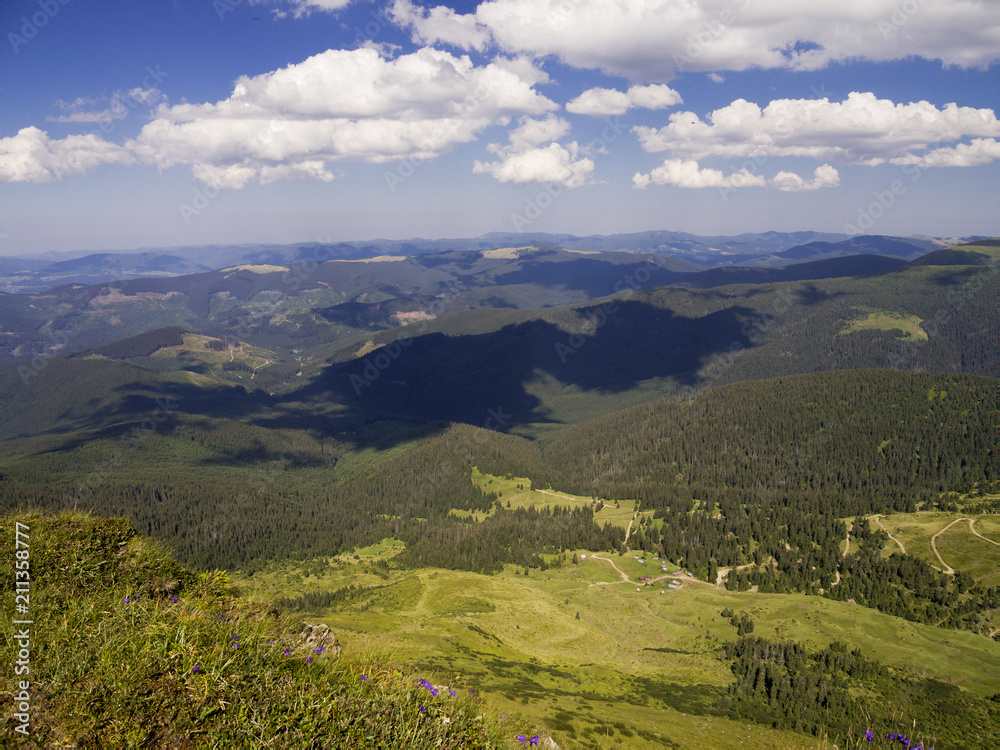 Fototapeta premium View From The Mountain