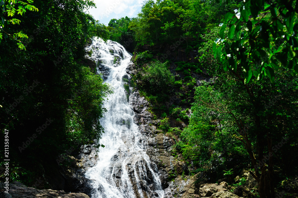 Amazing beautiful waterfalls at Sarika Waterfall Nakhon Nayok, Thailand Amazing beautiful waterfalls at Sarika Waterfall Nakhon Nayok, Thailand