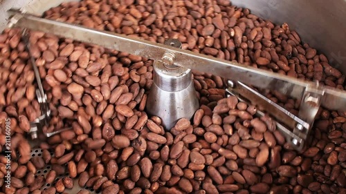 Roasted cocoa beans