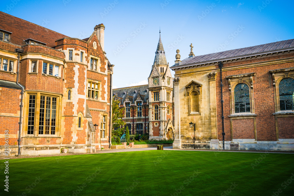 Public library at Pembroke College in Cambridge Public library at Pembroke College in Cambridge