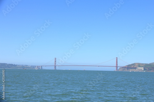 Morning View of the Golden Gate Bridge in San Francisco © marcuspon