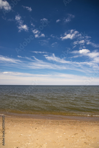 summer Baltic sea.