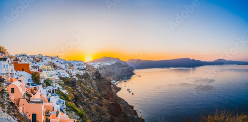 Oia at sunrise in Santorini   Greece  © Pawel Pajor