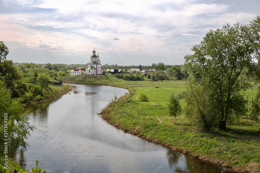Russian landscape, Suzdal, Russia
