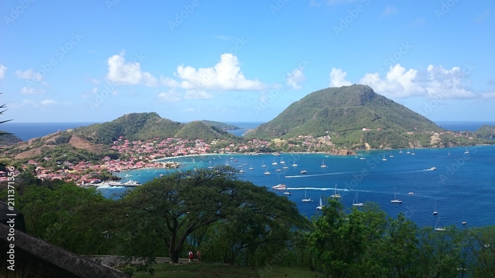 Les saintes île de Guadeloupe