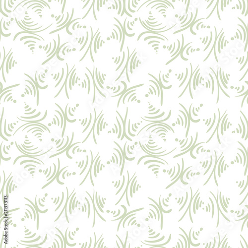 Seamless pattern made of abstract hand drawn elements