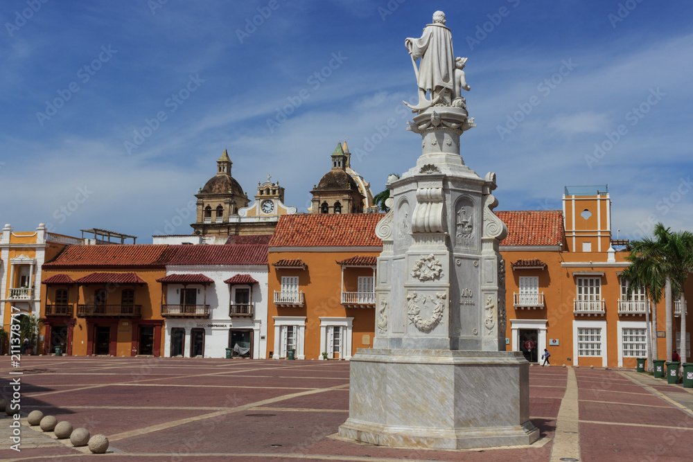 Obraz premium Church in Cartagena. colombia