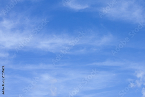 Nature of White cloud on the blue sky.