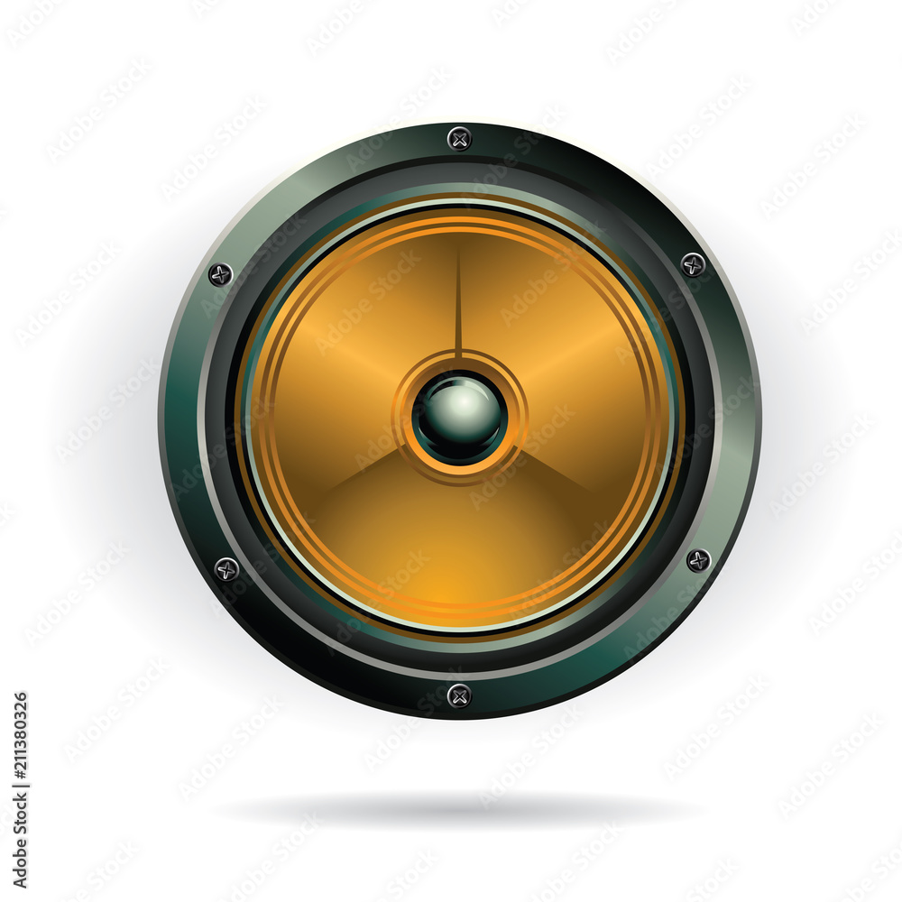 Musical audio speaker Musical audio speaker