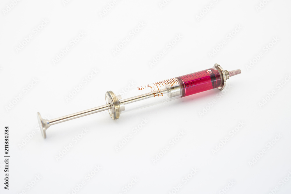 colored liquid syringe colored liquid syringe