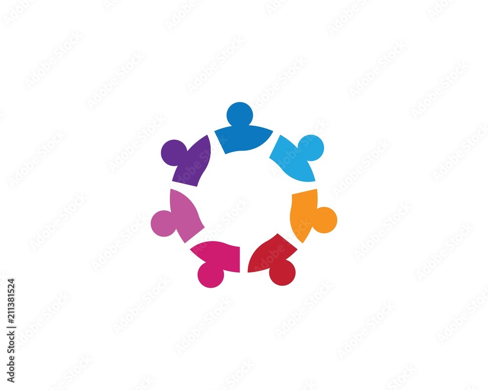 community care Logo template community care Logo template