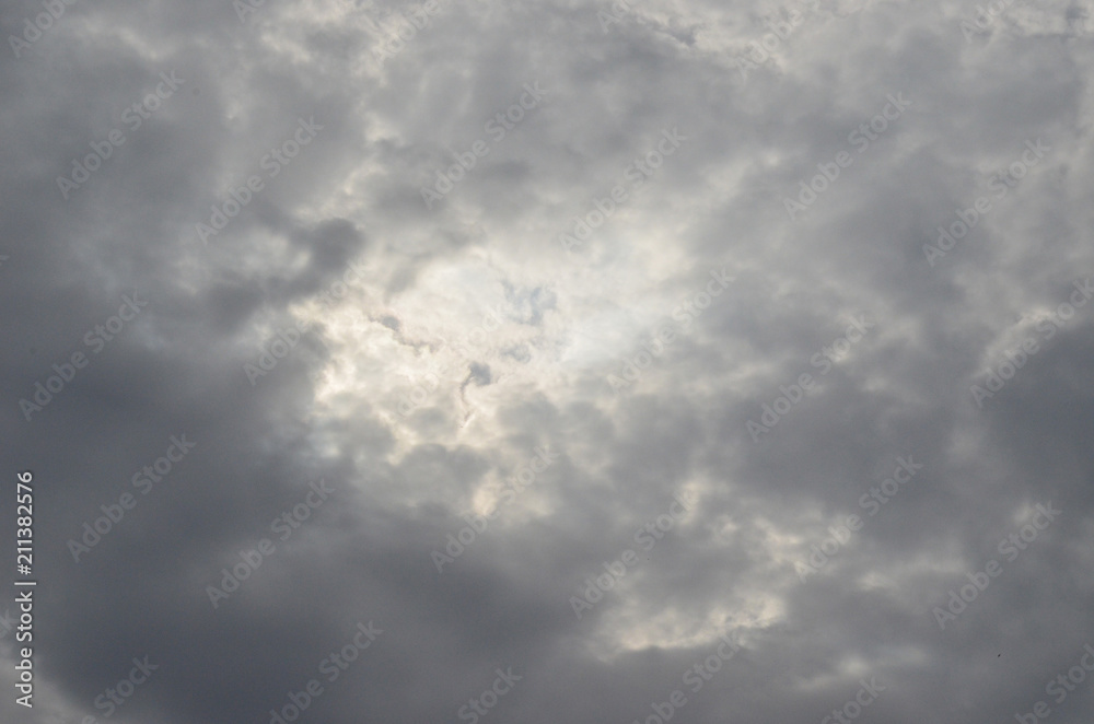 Fototapeta premium Clouds in the sky.
