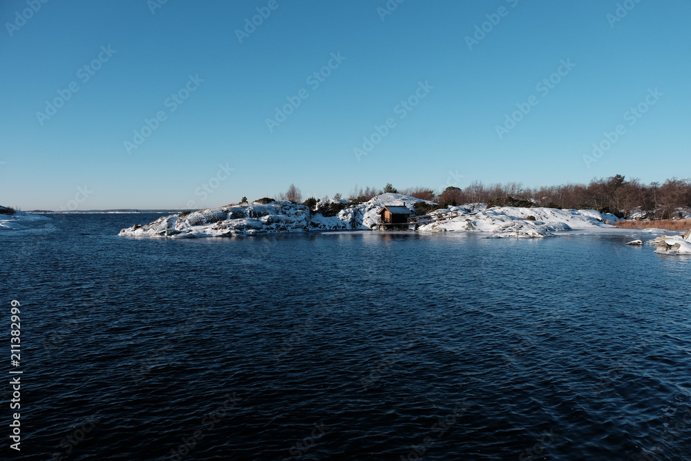 winter in archipelago