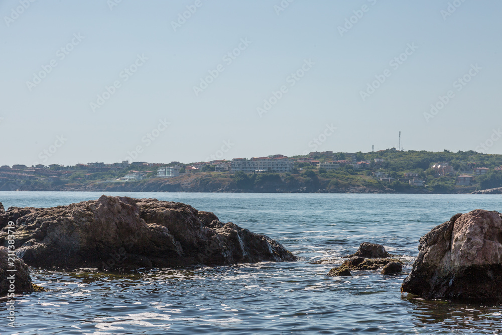 Rocks in the sea Rocks in the sea