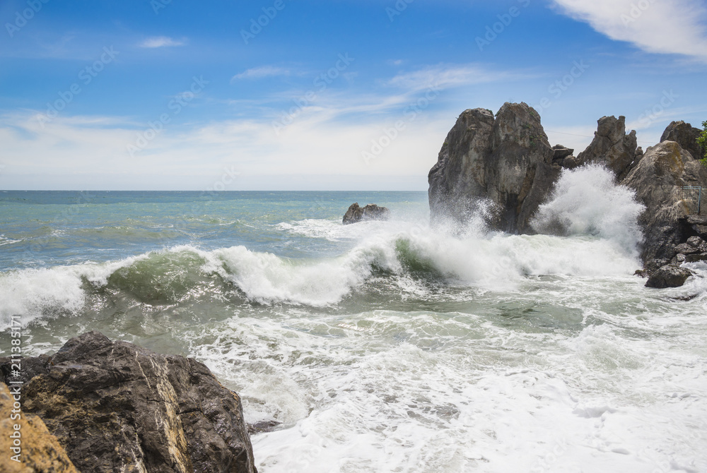 Obraz premium Black sea, Crimea