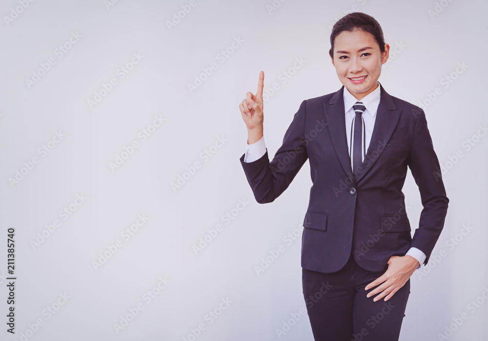 businesswoman outstretched hand for implementation. Concept business businesswoman outstretched hand for implementation. Concept business