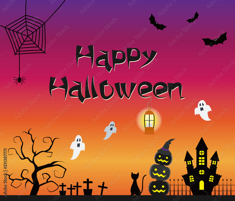 Illustration of Halloween image Illustration of Halloween image