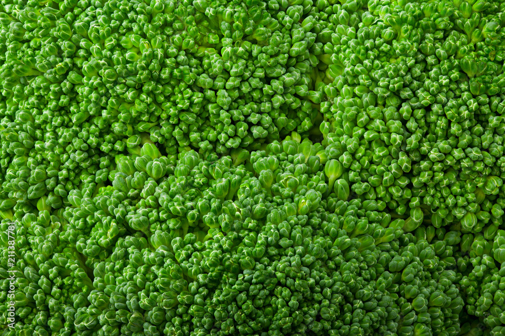 broccoli green abstract background