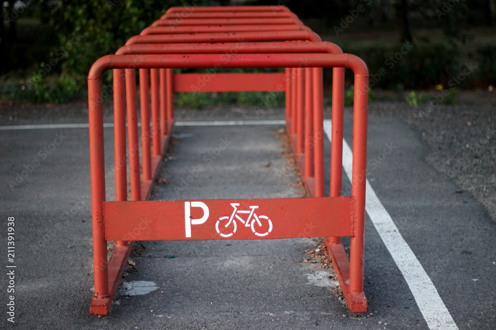 parking for bicycles