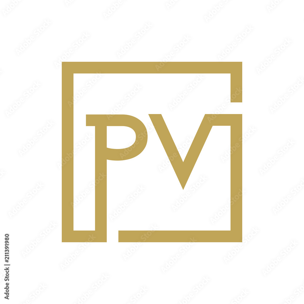 two letter logo line square PA TO PZ two letter logo line square PA TO PZ
