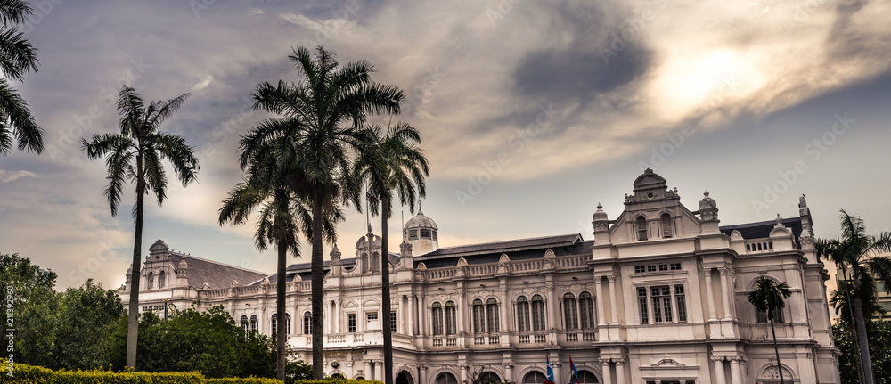 environements and sceneries at Padang Kota, Penang state, Malaysia