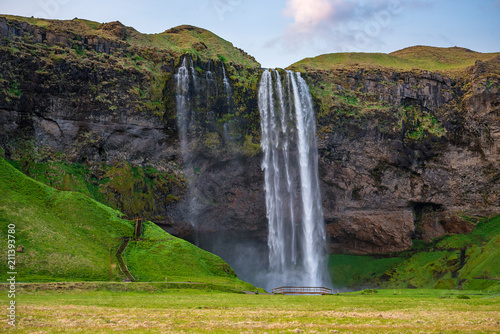 Selyalandfoss waterfall in Iceland