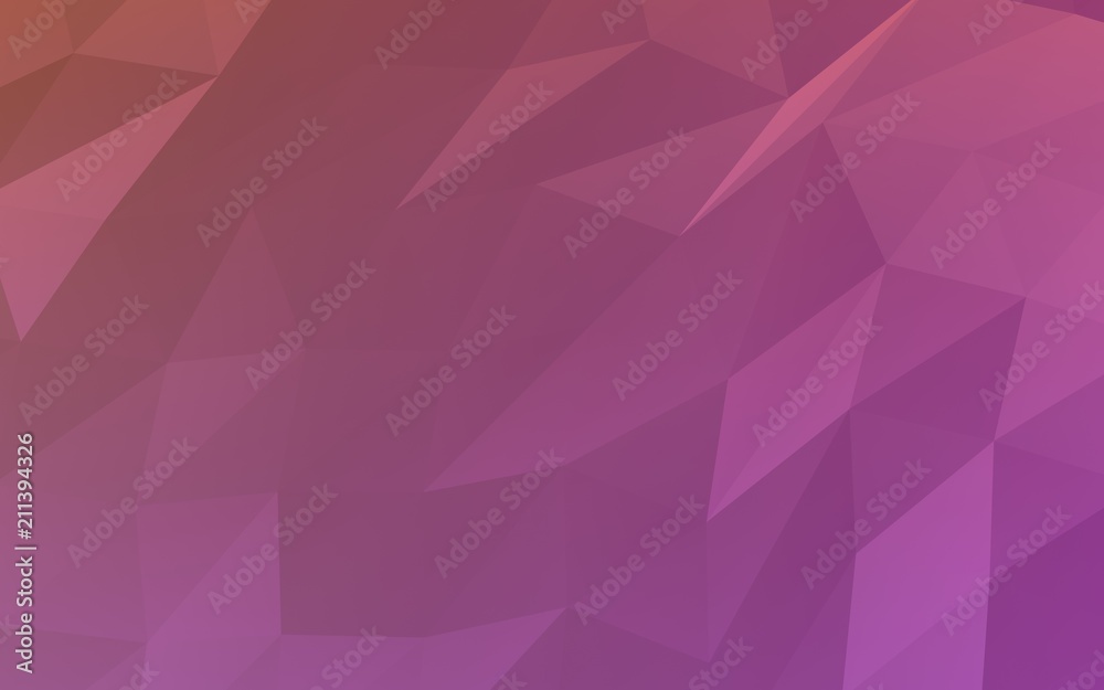 Abstract triangle geometrical pink background. Geometric origami style with gradient. 3D illustration Abstract triangle geometrical pink background. Geometric origami style with gradient. 3D illustration