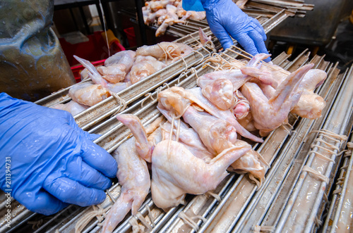 Tableau sur toile Chicken