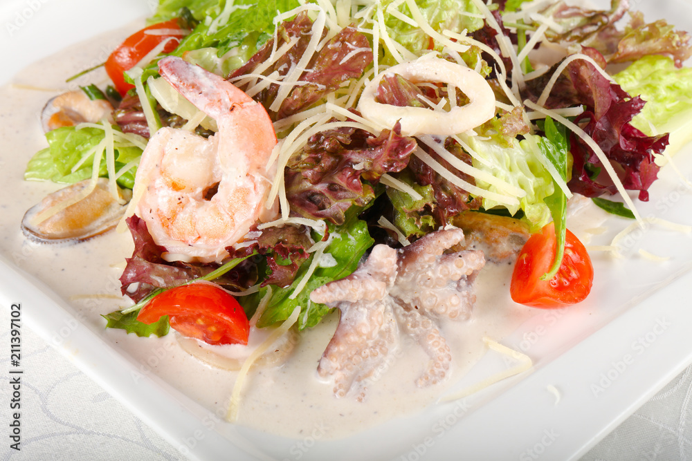 Seafood salad