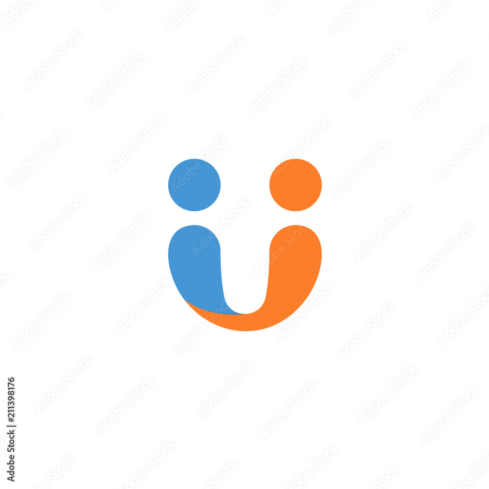 Handshake abstract symbol. Business contract signing, deal icon, agreement logo template. Partnership vector sign. Handshake abstract symbol. Business contract signing, deal icon, agreement logo template. Partnership vector sign.