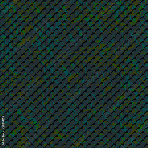 Pattern-fish-mosaic