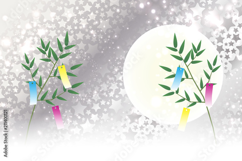 #Background #wallpaper #Vector #Illustration #design #Image #Japan #china #Asia #free_size #背景 #壁紙 #ベクター #イラスト #無料 #無料素材 #バックグラウンド #フリー素材 #和風素材 #日本 背景壁紙,和風素材,七夕飾り,祭り,伝統,短冊,笹の葉,初夏の行事,星屑,天の川,星屑,キラキラ,七月