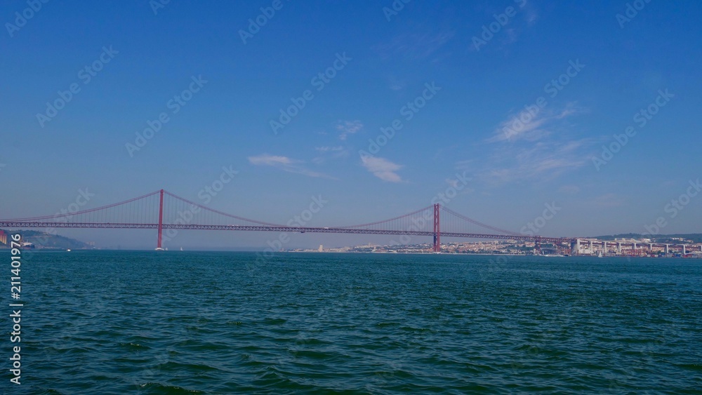 Pont du 25 avril, Lisbonne, Portugal