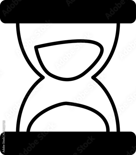Icon - Hourglass - Vector