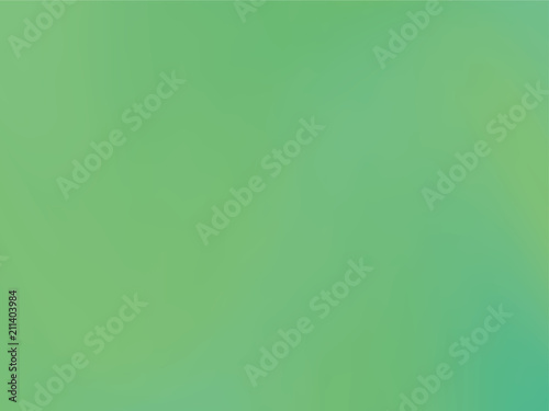 Green gradient background. Pale blurred abstract patter. Spring, summer design. Vector illustration   