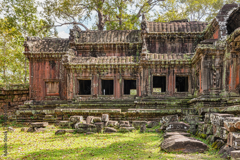 Ta Kou entrance to Angkor Wat temple complex in Cambodia. Ta Kou entrance to Angkor Wat temple complex in Cambodia.