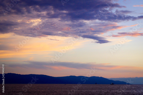 sunset in Puerto Vallarta