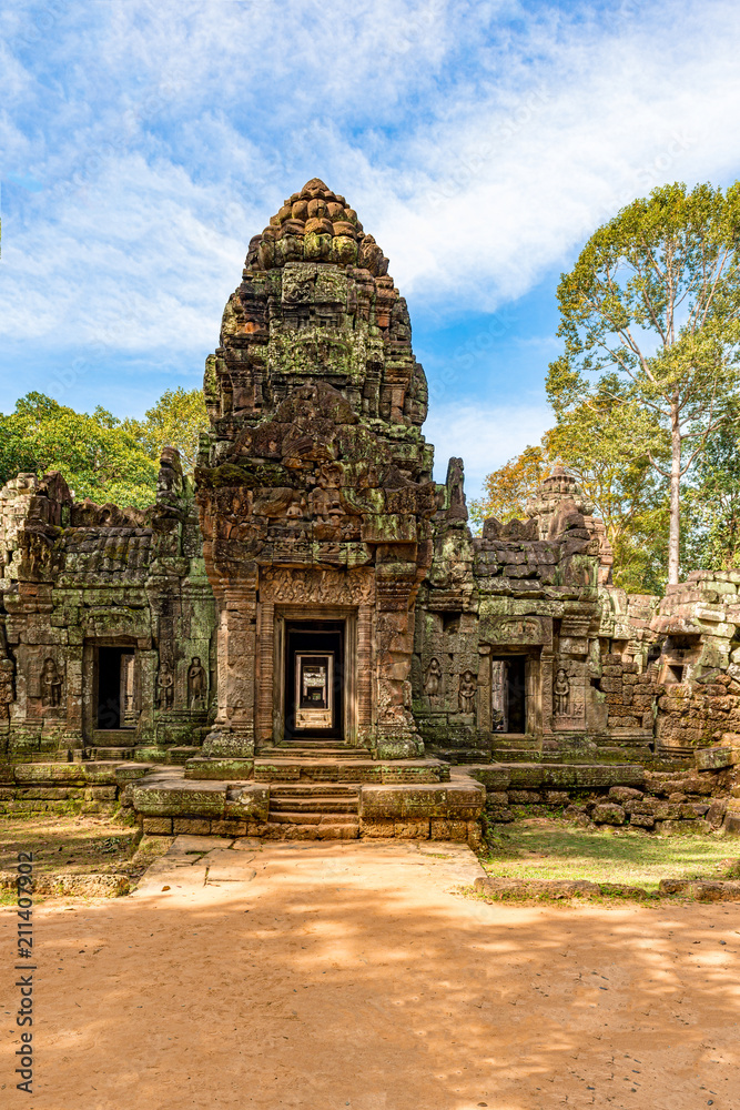 Ta Som a small temple at Angkor, Cambodia, Ta Som a small temple at Angkor, Cambodia,