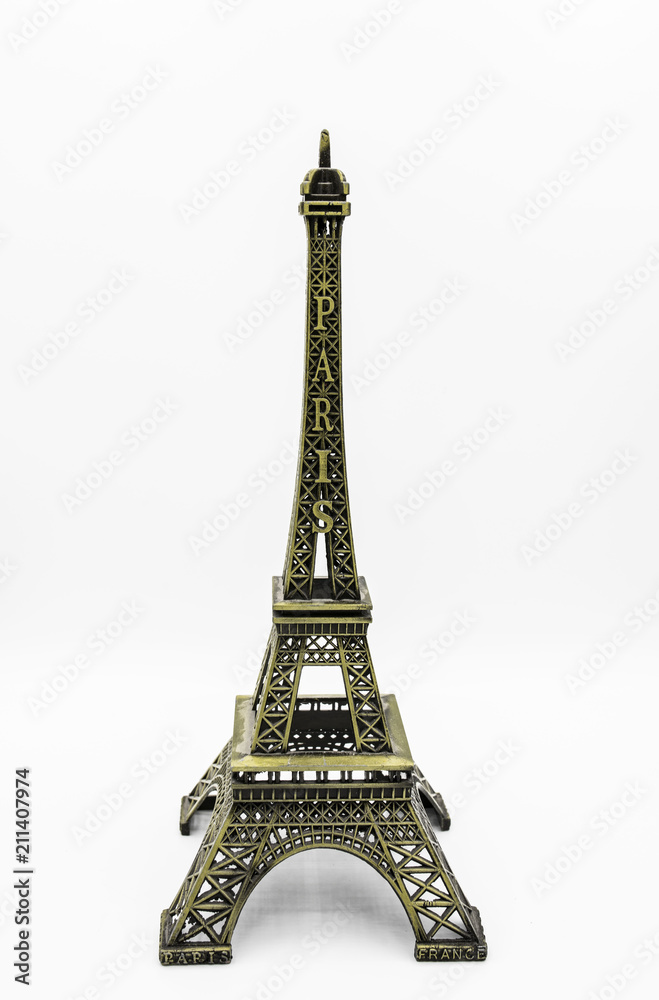 efel tower, Paris, souvenir, beautiful, copper, France, tower, toy