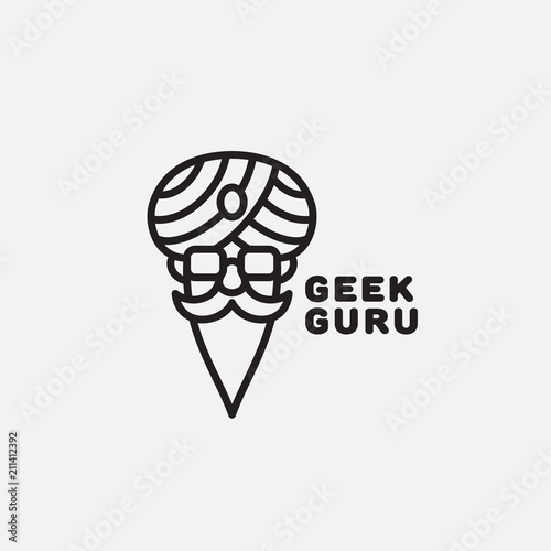 Geek guru logo photo
