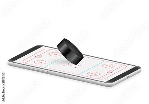 Smart phone hockey