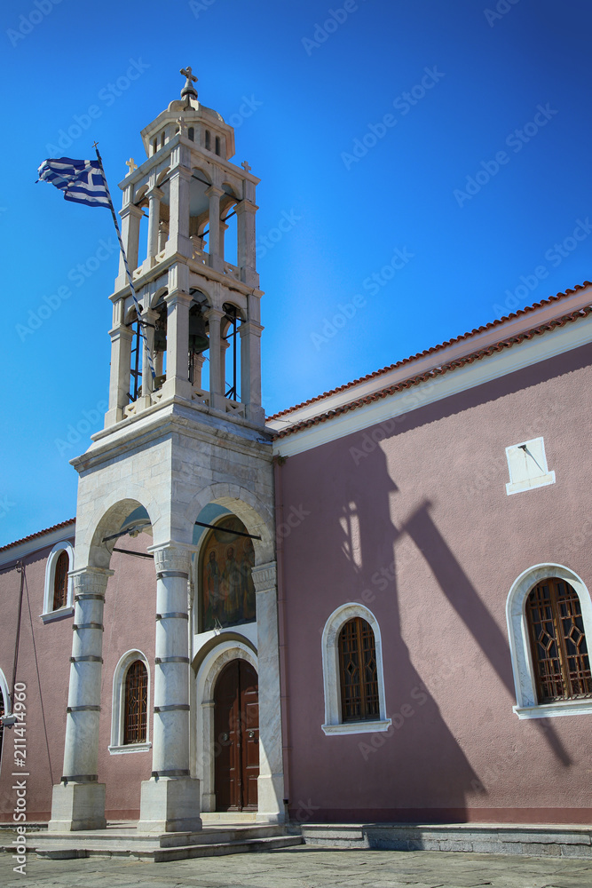 Cathedral of the Three Hierarchs on Skiathos island, Greece