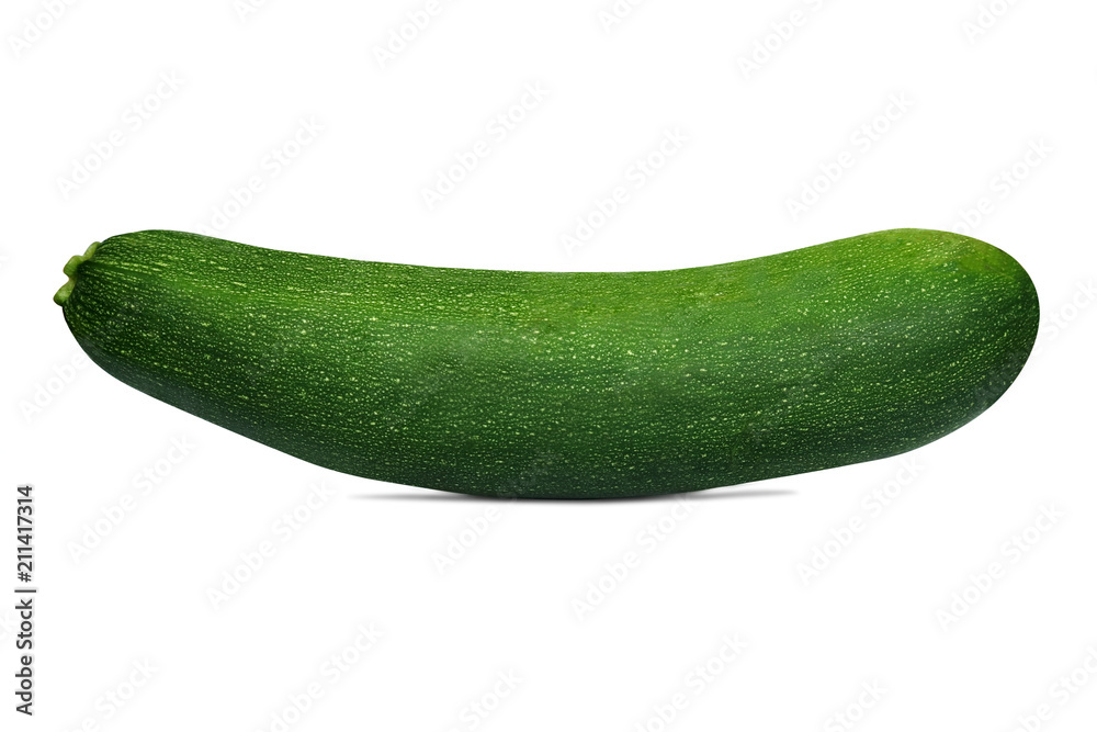 Fresh zucchini isolated on a white background Fresh zucchini isolated on a white background