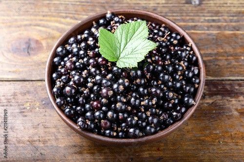 black currant in a plate