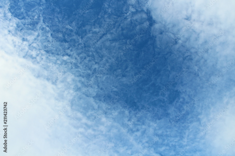 Beautiful natural cirrus clouds. Wonderful sky. Background. Landscape. Beautiful natural cirrus clouds. Wonderful sky. Background. Landscape.