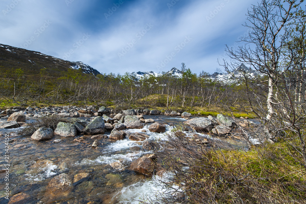 In the mountains of Northern Norway,Tromso In the mountains of Northern Norway,Tromso