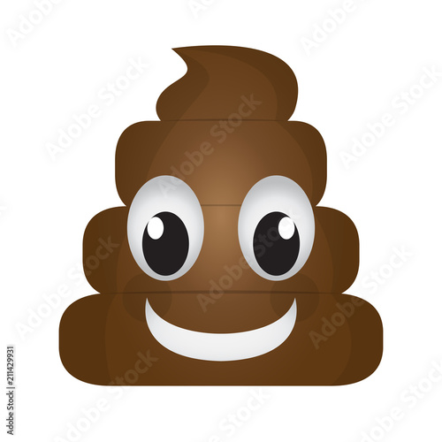 Happy poop emoji