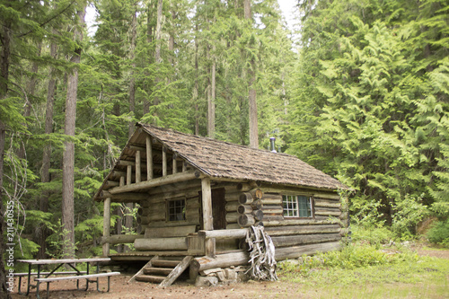 Ross Lake cabin