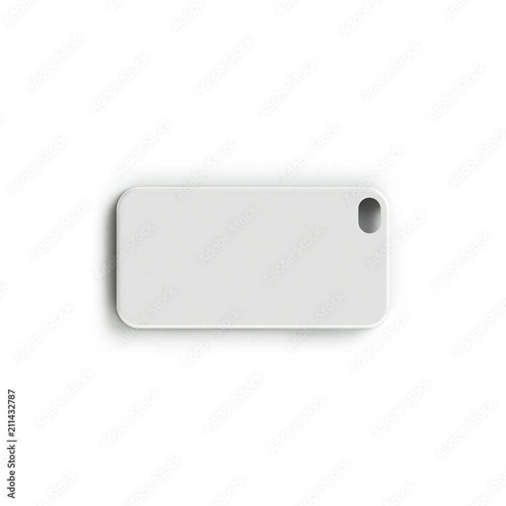 Blank Phone case on a white background Blank Phone case on a white background