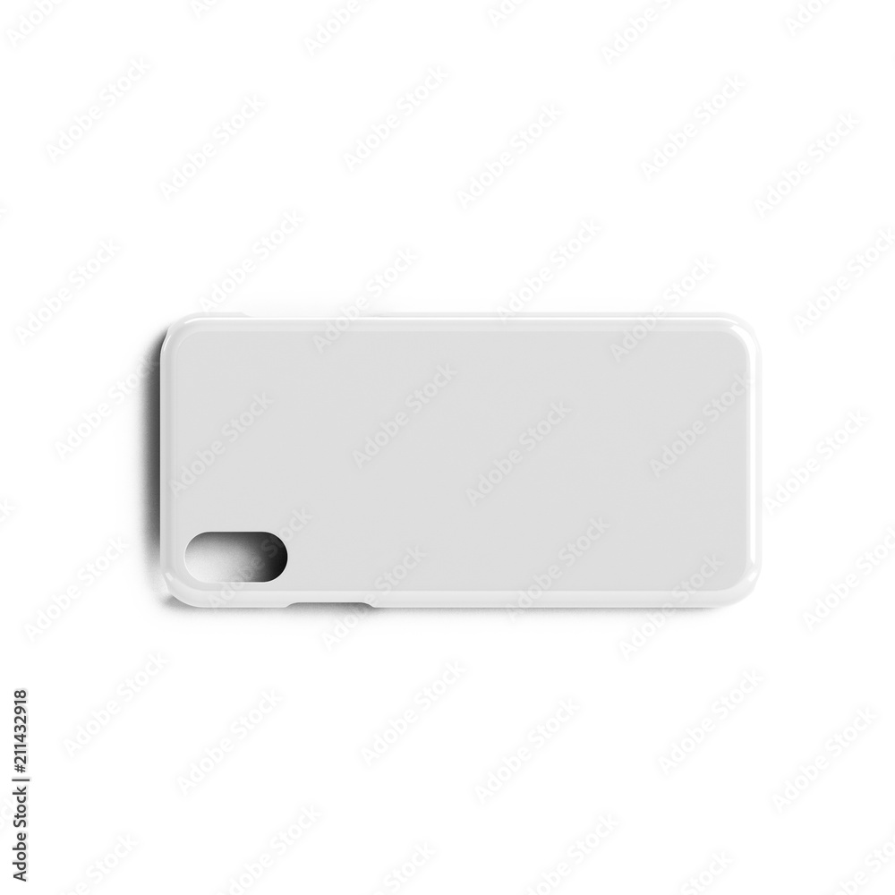 Blank Phone case on a white background Blank Phone case on a white background